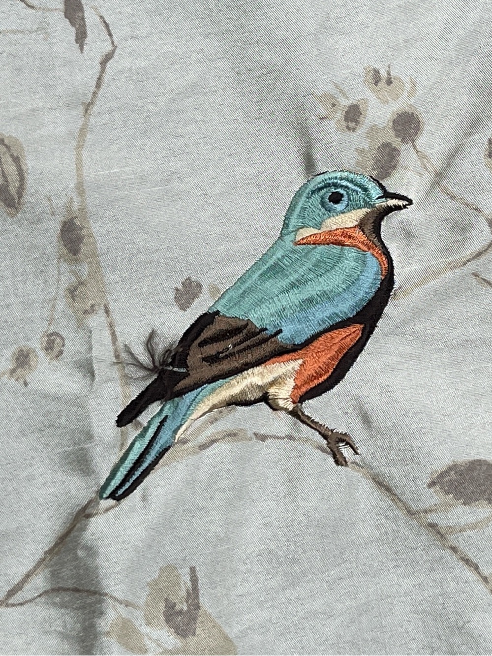 Avanti Wildbird Shower Curtain & Matching Rug